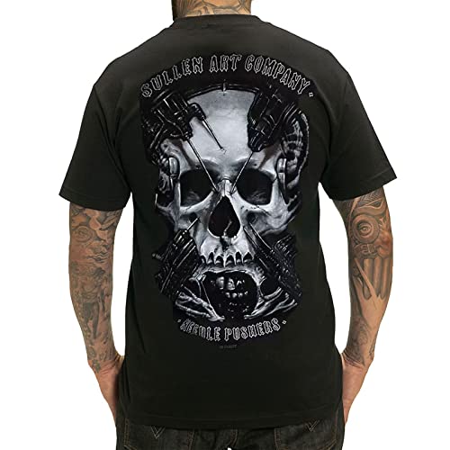 Sullen Men's Biomech Standard Black Short Sleeve T Shirt L von Sullen