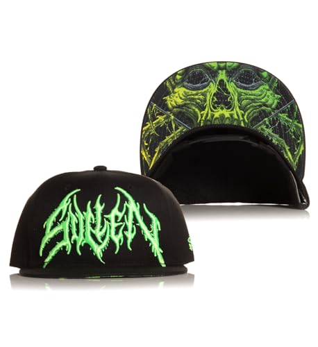 Sullen Men's Creep Black Snapback Hat von Sullen