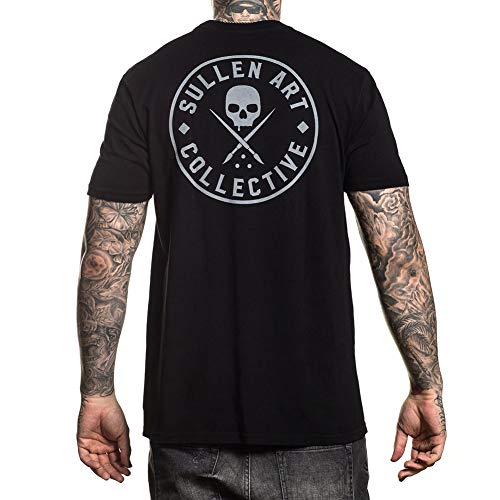 Sullen Men's Ever Short Sleeve T Shirt Black L von Sullen