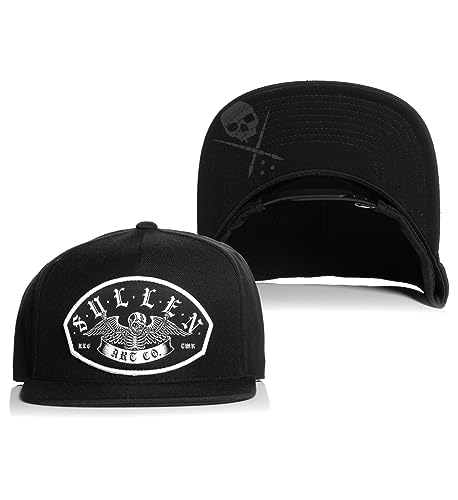 Sullen Men's Held Up Black Snapback Hat von Sullen