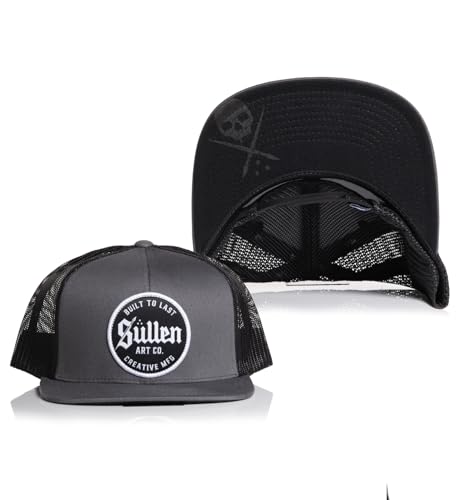 Sullen Snapback Trucker Cap Factory Grau von Sullen