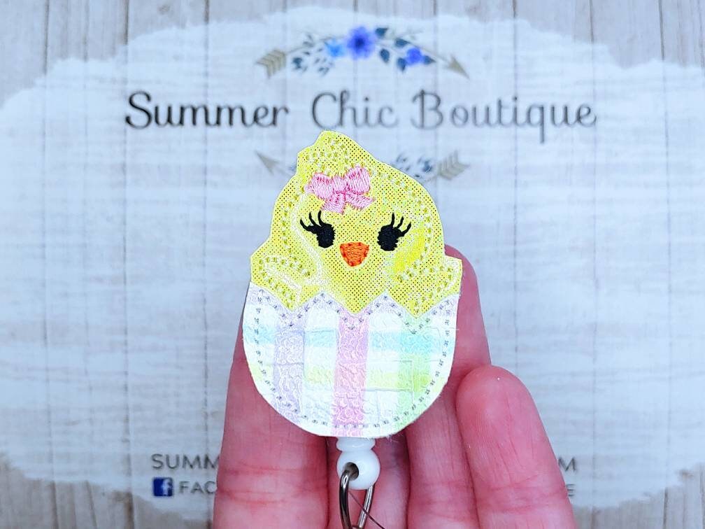 Oster Küken Im Ei, Krankenschwestern Abzeichen Walzen, Ostern Badge Reel, Krankenschwester Küken Rn Medical Reel von SummerChicBoutique