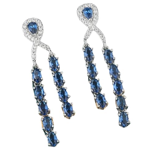 Barock-Stil, mehrfarbige Kristall-Kronleuchter-Ohrringe für Damen, Party, Modegeschenk, Schmuck Barock-Stil, mehrfarbige Kristall-Kronleuchter-Ohrringe für Damen, Party, Modegeschenk, Schmuck von Sumpgle