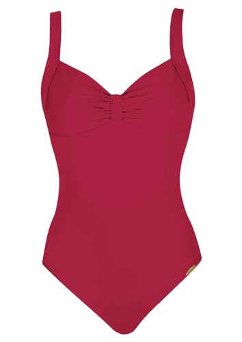 Sunflair Badeanzug Damen Badeanzug - einfarbiger Einteiler mit hohem Rücken und großen Cups - klassischer Schnitt und optimale Passform - perfekt für den Strandurlaub von Sunflair
