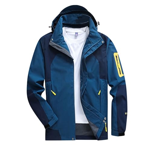 Sunnyuk Herren Regenjacke Wasserdicht Atmungsaktiv: Herren Schwarz Männe Große Größen Leicht Männer Workwear Herrenjacken Softshelljacke Camping Dünn Sport Windjacke Sunnyuk Herren Regenjacke Wasserdicht Atmungsaktiv: Herren Schwarz Männe Große Größen Leicht Männer Workwear Herrenjacken Softshelljacke Camping Dünn Sport Windjacke von Sunnyuk