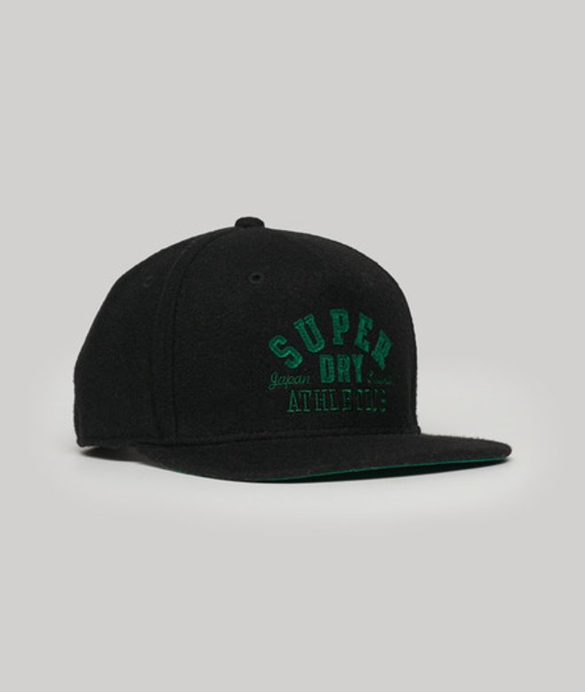 Superdry Damen B-boy Cap mit Vintage-grafik Schwarz - Größe: One Größe Superdry Damen B-boy Cap mit Vintage-grafik Schwarz - Größe: One Größe von Superdry
