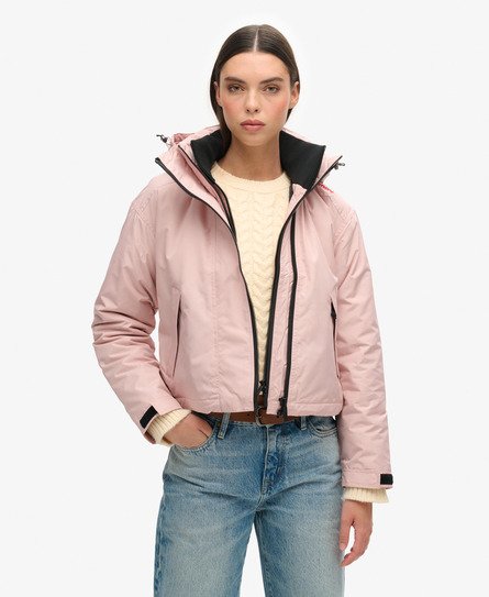 Superdry Women's Code SD-Windcheater Jacke Pink - Größe: 36 von Superdry