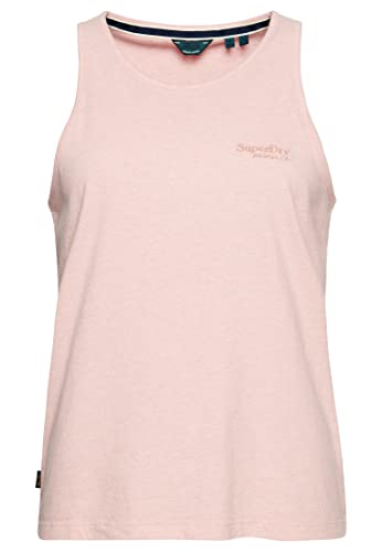 Superdry Damen Vintage Logo Tanktop Zart Pink Meliert 40 von Superdry