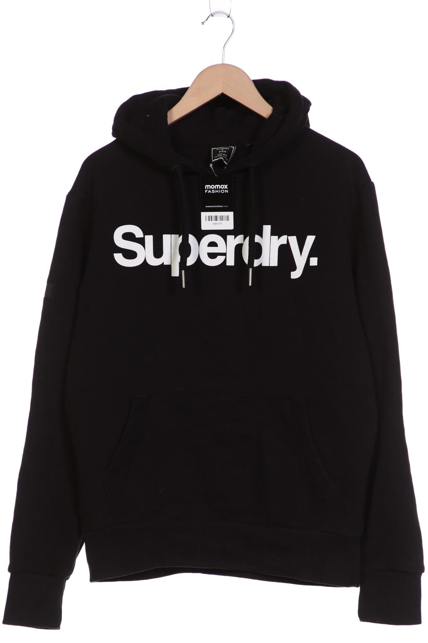 Superdry Herren Kapuzenpullover, schwarz, Gr. 52 von Superdry