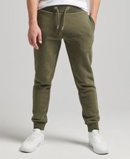 Superdry Men's Vintage Logo Jogginghose aus Bio-Baumwolle mit Stickerei Grün - Größe: Xxl von Superdry