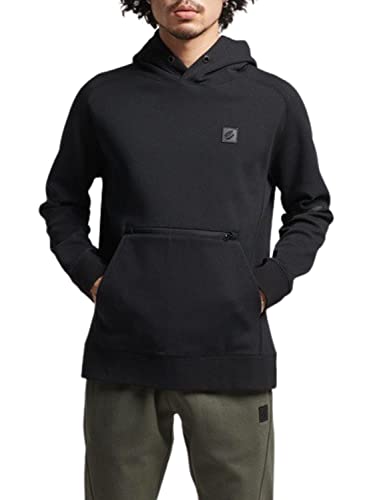 Superdry Mens Code TECH Hood Kapuzenpullover, Black, L von Superdry