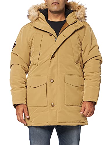 Superdry Mens Everest Parka, Camel, L von Superdry