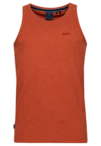 Superdry Mens VLE Vest Weste, Rust Orange Marl, XX-Large von Superdry