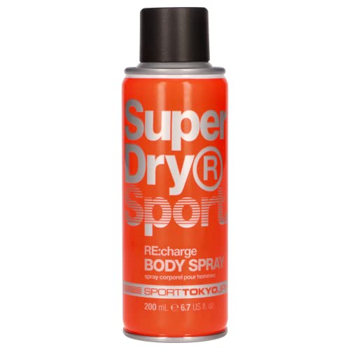 Superdry RE:charge men's Body Spray, 200 ml von Superdry