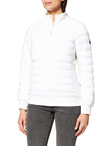 Superdry Womens Motion HYBRID MID Layer Jacket, Optic, Large von Superdry