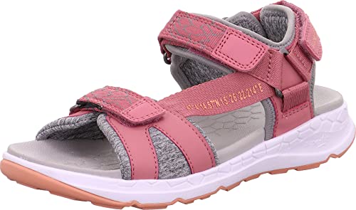 Superfit Criss Cross Sandale, Pink/Orange 5500, 37 EU von Superfit