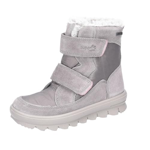 Superfit Flavia Schneestiefel, GRAU/PINK 2000, 32 EU Schmal von Superfit