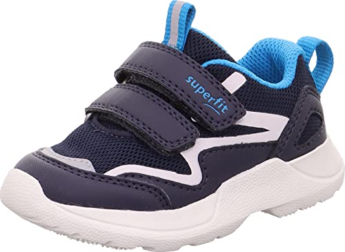 Superfit Jungen Rush Sneaker, Blau Türkis 8000, 22 EU von Superfit