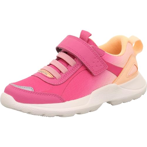 Superfit Rush Sneaker, Pink/Orange 5520, 36 EU Weit von Superfit