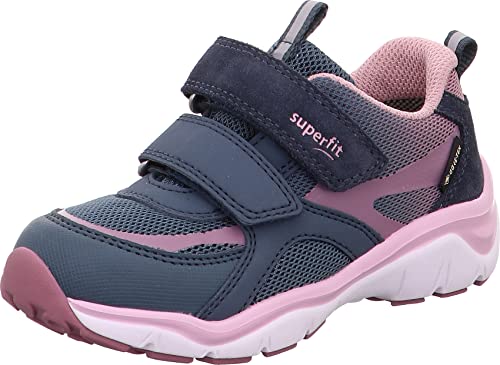 Superfit SPORT5 Gore-Tex Sneaker, BLAU/ROSA 8010, 30 EU Weit von Superfit