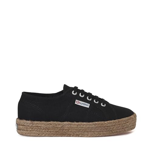 SUPERGA 2730-cotropew, Sportschuhe für Damen, Schwarz - Nero Black 999 - Größe: 42 1/2 EU SUPERGA 2730-cotropew, Sportschuhe für Damen, Schwarz - Nero Black 999 - Größe: 42 1/2 EU von Superga
