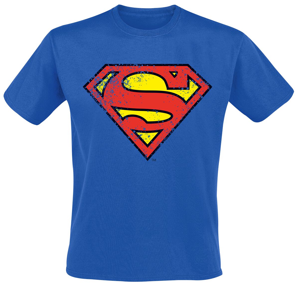 Superman - DC Comics T-Shirt - Crest - S bis M - für Männer - Größe S - blau  - EMP exklusives Merchandise! von Superman