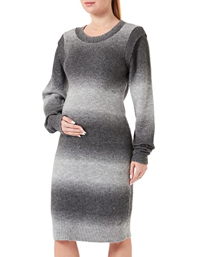 Supermom Damen Dress Dover Long Sleeve Kleid, Black-P090, XXL von Supermom