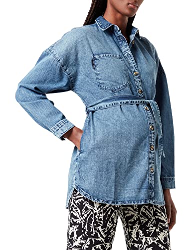 Supermom Jeansjacke Denim - Farbe: Acid Blue - Größe: Xs von Supermom