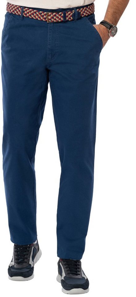 Suprax Chinos in Regular-fit-Passform, im Chino-Stil und mit mehrfarbigem Flechtgürtel von Suprax