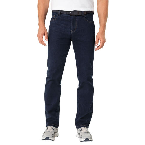 Suprax Herren Superstretch-Jeans mit Gürtel von Suprax