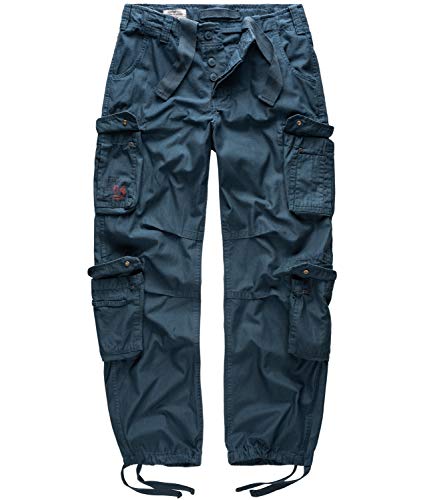 Surplus Raw Vintage Airborne Herren Cargo Hose, Navy, 6XL Surplus Raw Vintage Airborne Herren Cargo Hose, Navy, 6XL von Surplus Raw Vintage