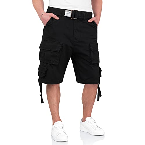 Surplus Division Herren Cargo Shorts, schwarz, 5XL von Surplus Raw Vintage