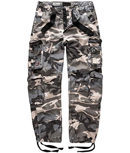 Surplus Raw Vintage Airborne Herren Cargo Hose, nightcamo, L Surplus Raw Vintage Airborne Herren Cargo Hose, nightcamo, L von Surplus Raw Vintage