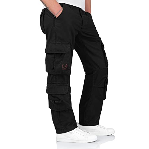 Surplus Raw Vintage Airborne Slimmy Herren Cargo Vintage Hose, Schwarz, L Surplus Raw Vintage Airborne Slimmy Herren Cargo Vintage Hose, Schwarz, L von Surplus Raw Vintage