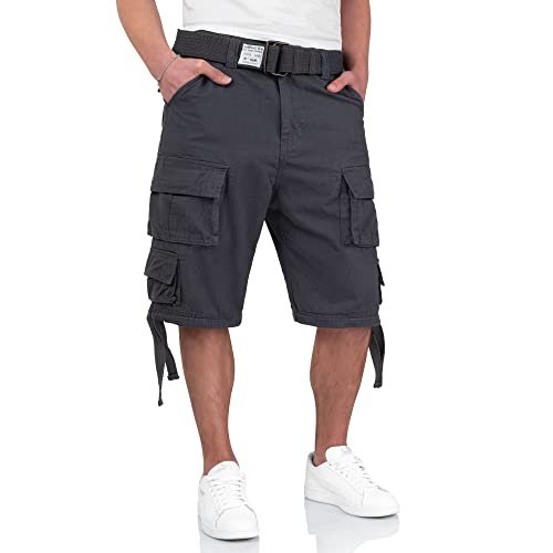 Surplus Raw Vintage Division Herren Cargo Shorts, anthrazit, 3XL von Surplus Raw Vintage