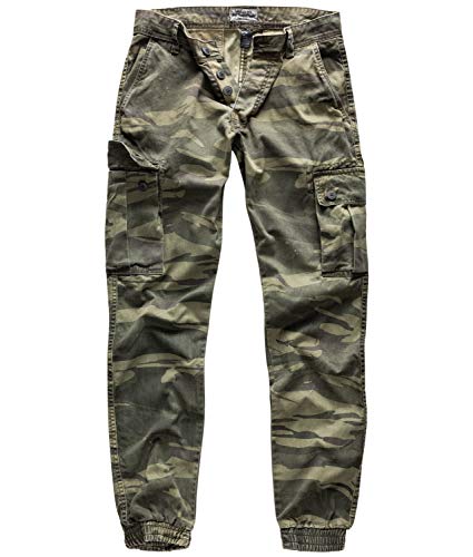 Surplus Raw Vintage Herren Cargo Bad Boys Pants, Green-camo, XXL Surplus Raw Vintage Herren Cargo Bad Boys Pants, Green-camo, XXL von Surplus Raw Vintage