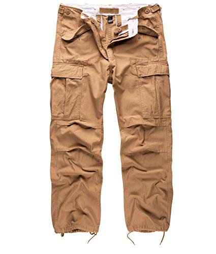 Surplus Raw Vintage Herren Cargo Fatigues Trousers, Beige, L Surplus Raw Vintage Herren Cargo Fatigues Trousers, Beige, L von Surplus Raw Vintage
