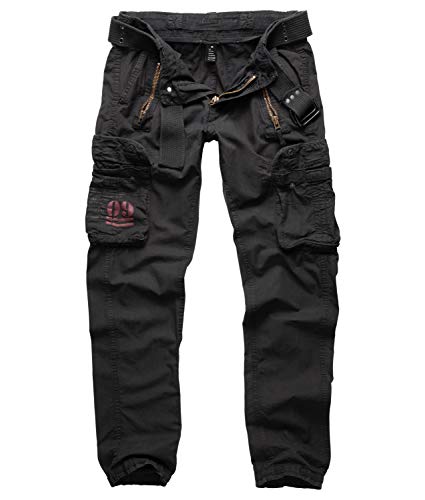 Surplus Raw Vintage Royal Traveler Slimmy Trousers, royalblack, M Surplus Raw Vintage Royal Traveler Slimmy Trousers, royalblack, M von Surplus Raw Vintage