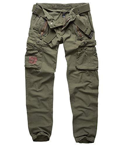 Surplus Raw Vintage Royal Traveler Slimmy Trousers, royalgreen, M Surplus Raw Vintage Royal Traveler Slimmy Trousers, royalgreen, M von Surplus Raw Vintage