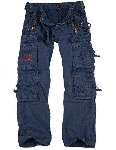 Surplus Raw Vintage Royal Traveler Trousers, Royalblue, M Surplus Raw Vintage Royal Traveler Trousers, Royalblue, M von Surplus Raw Vintage