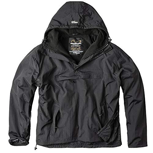 Surplus Raw Vintgae Herren Windbreaker Outdoor Jacke, schwarz, XL von Surplus Raw Vintage