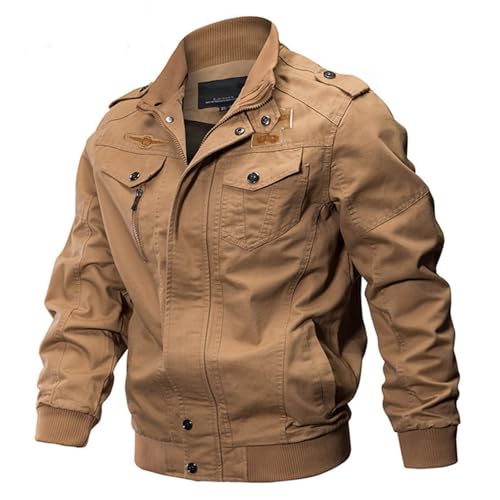 Bomberjacke Herren 5xl Übergröße Basic Stehkragen Mantel Mit Taschen Zip Sportjacke Fashion Jacke Baumwolle Wachsjacke Blouson College Hybridjacke Fall Winter Wanderjacke Oversize Vintage Jacken Y2k Bomberjacke Herren 5xl Übergröße Basic Stehkragen Mantel Mit Taschen Zip Sportjacke Fashion Jacke Baumwolle Wachsjacke Blouson College Hybridjacke Fall Winter Wanderjacke Oversize Vintage Jacken Y2k von Surttan