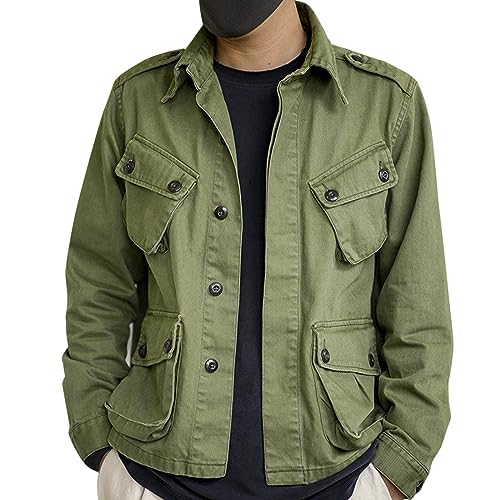 Übergangsjacke Herren Fashion Stehkragen Sweatjacke Mit Taschen Zip Wachsjacke Baumwolle Wanderjacke Outdoor Sakkos Blouson Basic Übergangsjacke Leicht Laufjacke Streetwear Warm Mantel Y2k Übergangsjacke Herren Fashion Stehkragen Sweatjacke Mit Taschen Zip Wachsjacke Baumwolle Wanderjacke Outdoor Sakkos Blouson Basic Übergangsjacke Leicht Laufjacke Streetwear Warm Mantel Y2k von Surttan