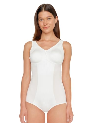 Susa Body ohne Bügel Cremana I Body Shapewear Damen stark formend I Frauen Mieder I Softer Bodysuit mit Shaping Effekt I Formt Taille, Bauch und Po von Susa