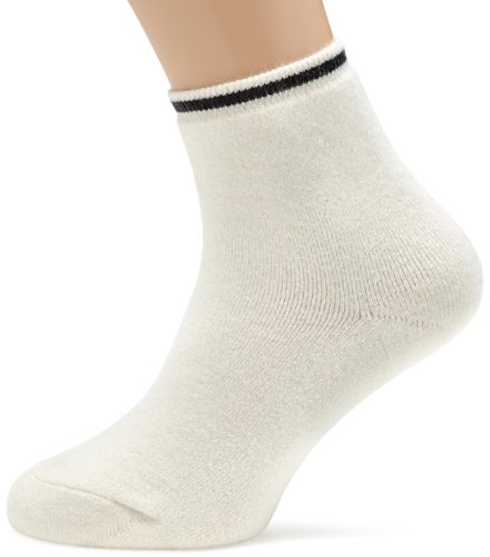 Susa Woll Fußwärmer Angora I Unisex Wollsocken aus Angorawolle & Schurwolle I Verhindert kalte Füße I Herrliche Fußwärme unterwegs & daheim I wollweiß I GR S von Susa