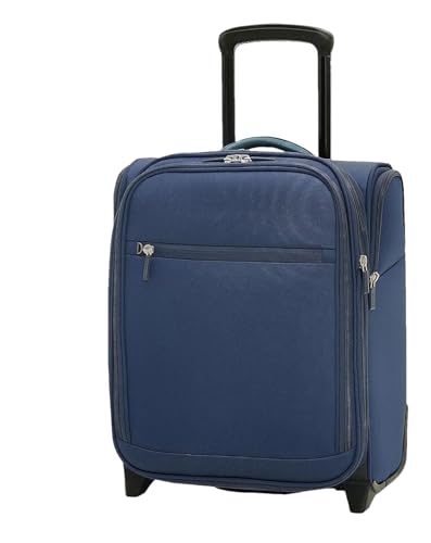 Rolltasche mit Rollen, Handgepäck, leicht, für Herren und Damen, Piloten, Crew Gepäck, navy, Upgrade--14-Inch von Suwequest