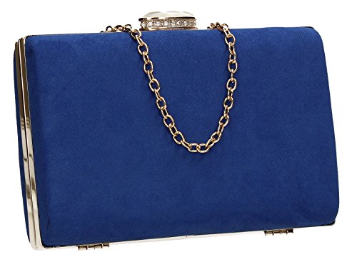 SwankySwans Damen Surrey Clutch-Tasche, königsblau von SwankySwans