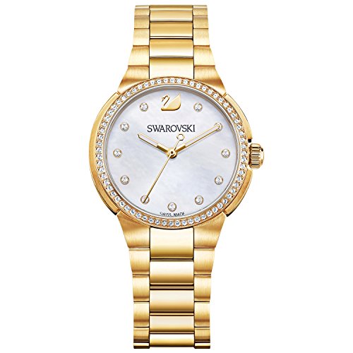 Swarovski Damen Analog Quarz Uhr mit Edelstahl Armband 5221172 von Swarovski