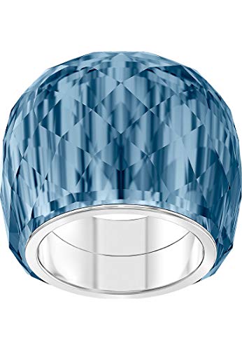 Swarovski Damen-Damenring NIRVANA Metall 52 Blau 32010504 von Swarovski