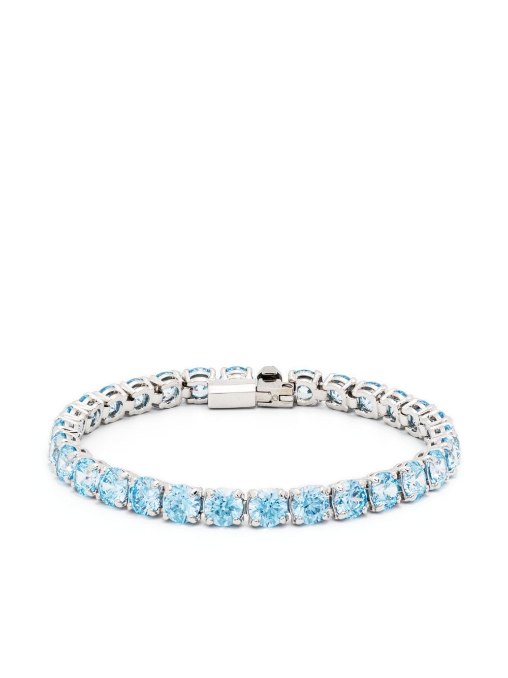 Swarovski Matrix Tennis Armband - Blau von Swarovski